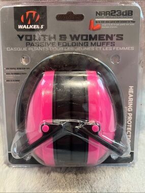 Walker’s Youth and Women’s noise reduction earmuffs